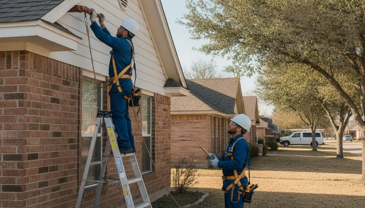 Dallas TX plumbing repair service truck for residential and commercial plumbing emergencies