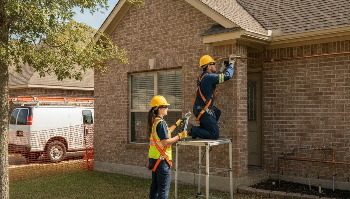 Dallas TX plumber providing plumbing repair services for local homes and businesses